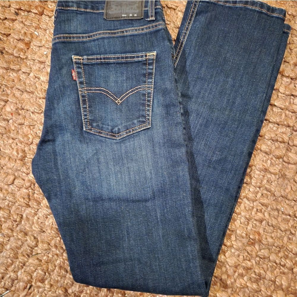 Levi 511 Slim Denim Jeans Sz 18 29×29